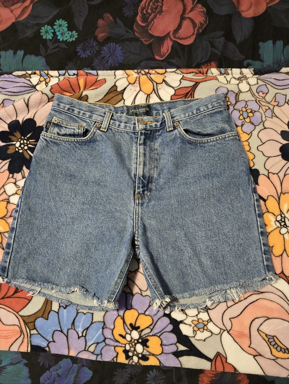Ralph Lauren Light Blue Denim Jean Shorts